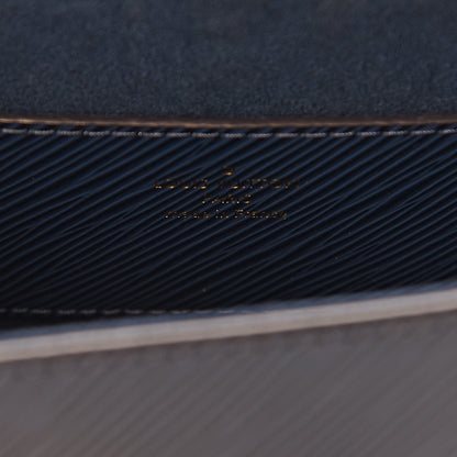Louis Vuitton Epi Twist Shoulder Bag MM Indigo 6 of 10