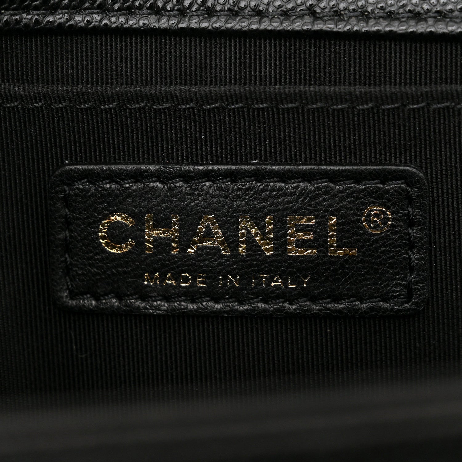 Chanel Caviar Quilted Medium Boy Flap Black 6 of 11