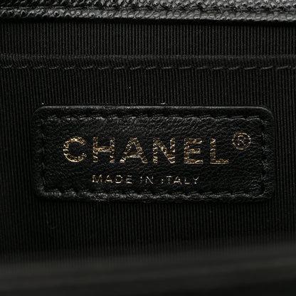 Chanel Caviar Quilted Medium Boy Flap Black 6 of 11