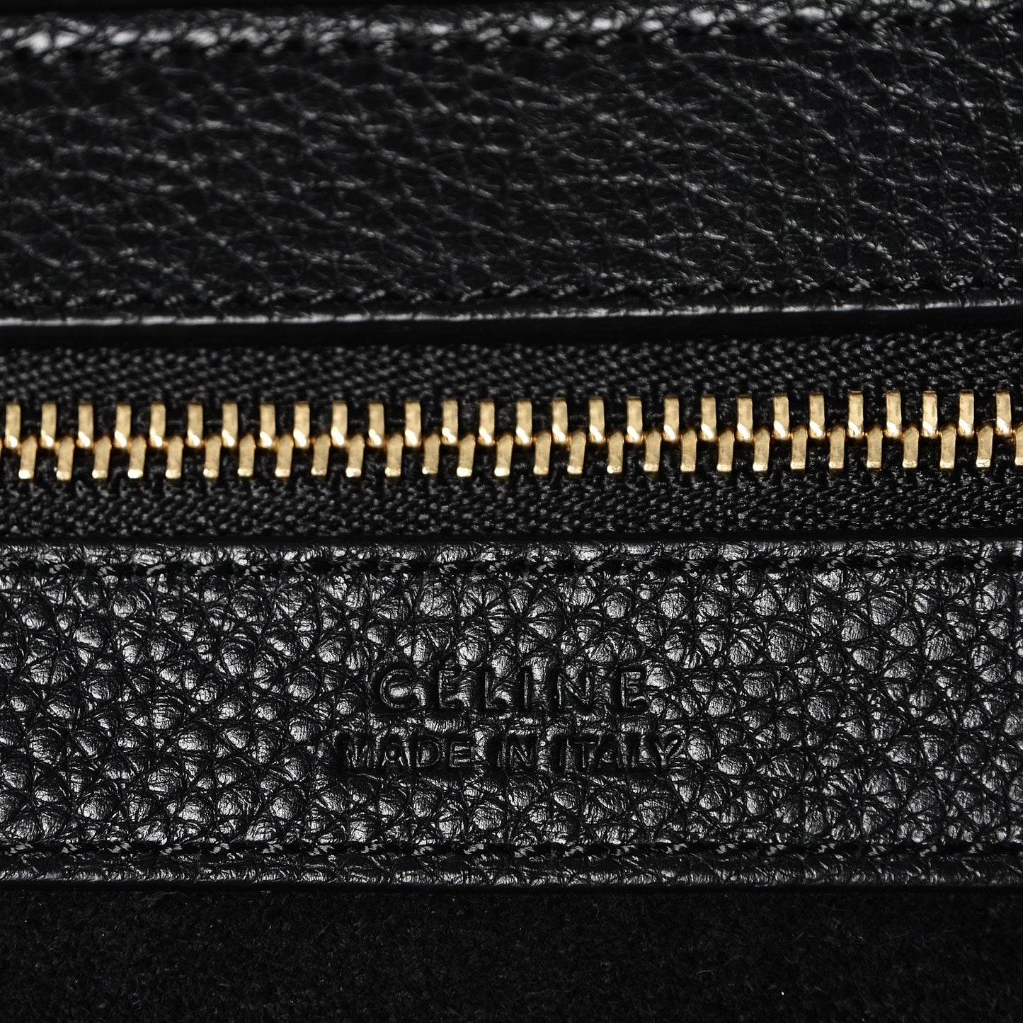 Soft Grained Calfskin Medium Cabas Phantom Black