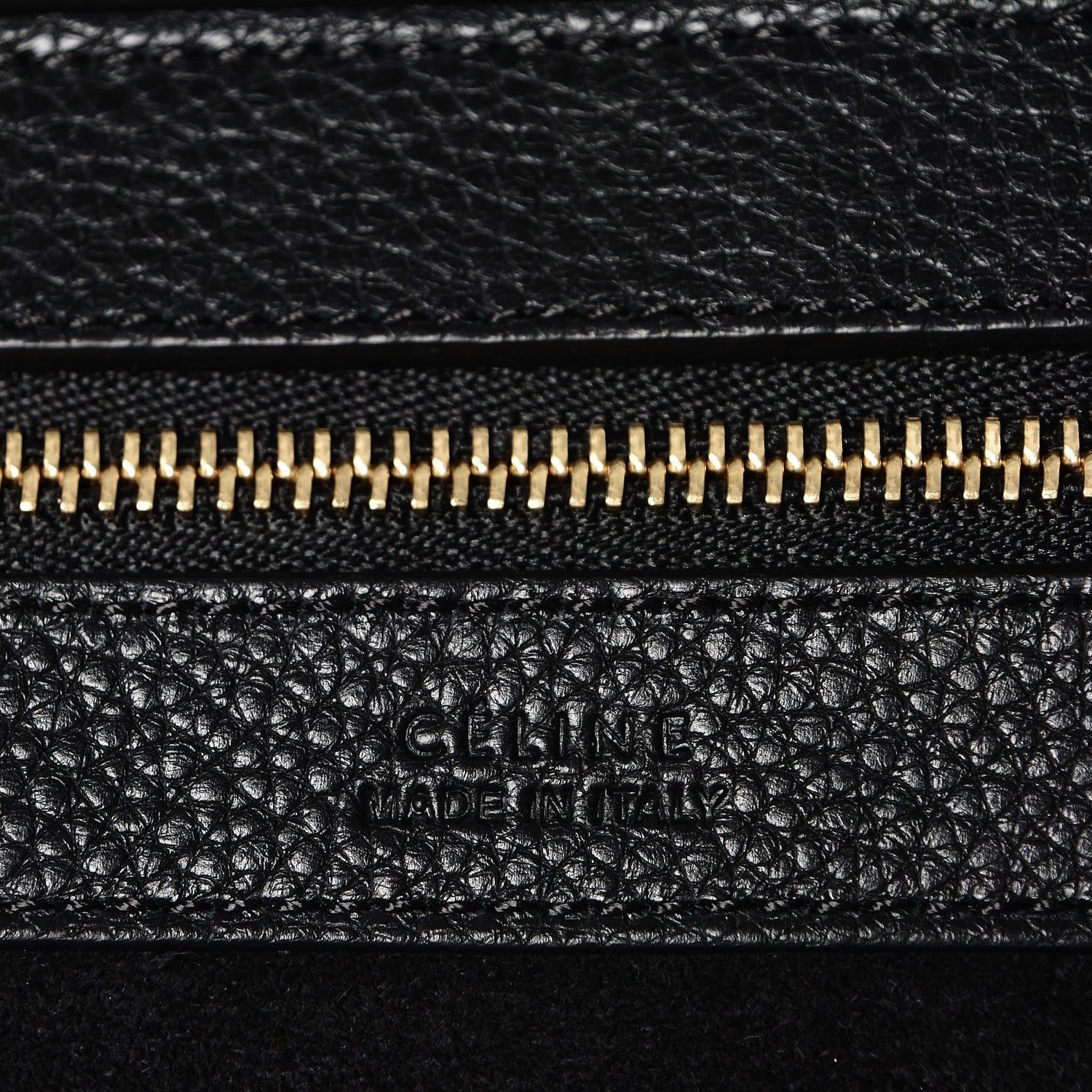 Celine Soft Grained Calfskin Medium Cabas Phantom Black 6 of 9