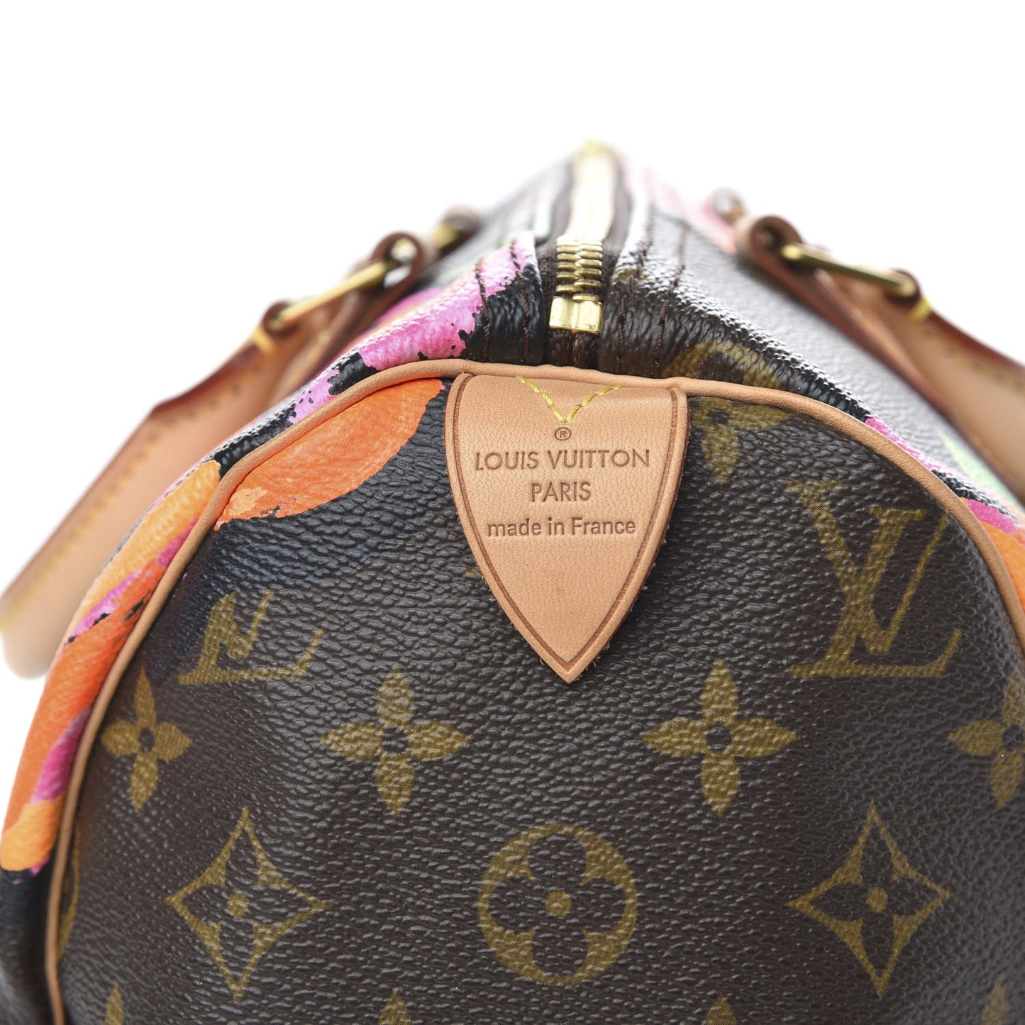 Monogram Roses Speedy 30