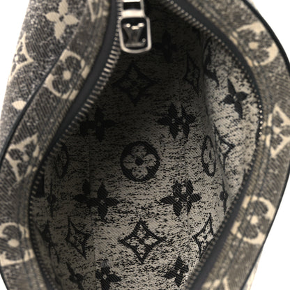 Louis Vuitton Monogram Jacquard Denim Loop Black 5 of 11