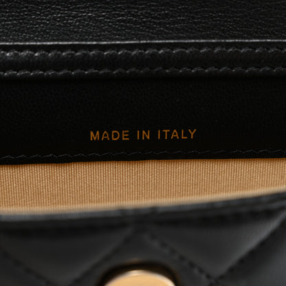 Chanel Lambskin Quilted Pearl Crush Flap With Chain Black 7 of 11