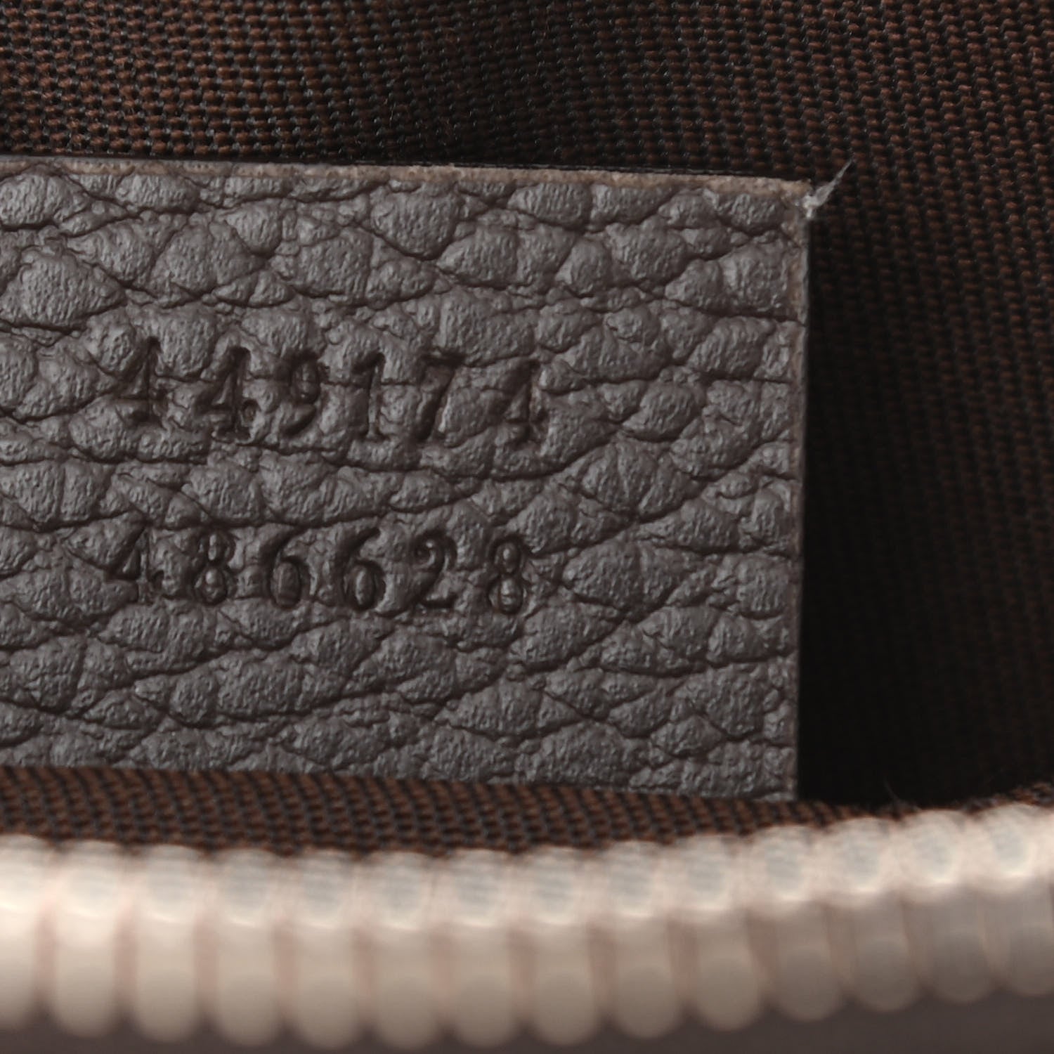Gucci Monogram Belt Bag Dark Brown 8 of 11