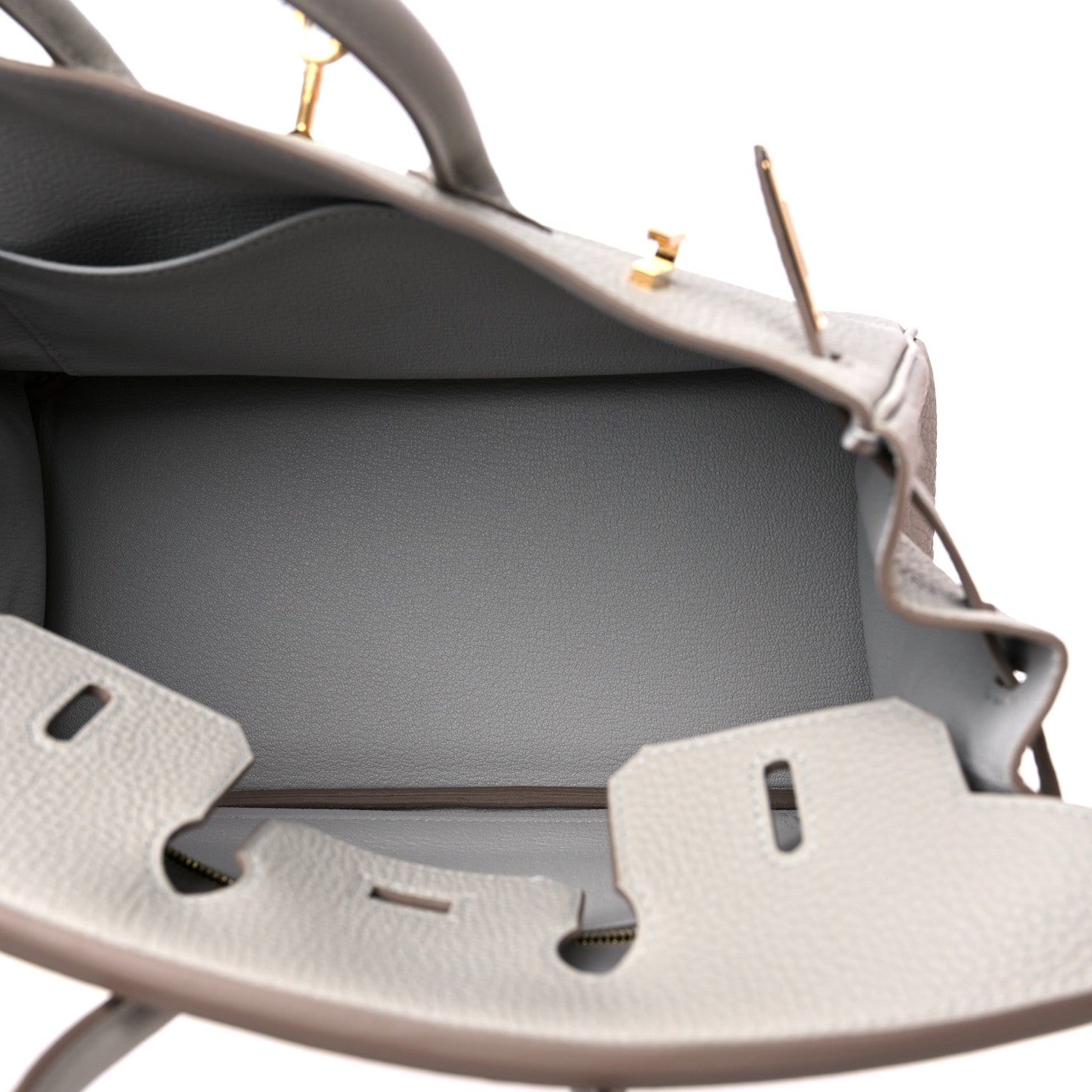 Hermes Togo Birkin 25 Gris Perle 6 of 11