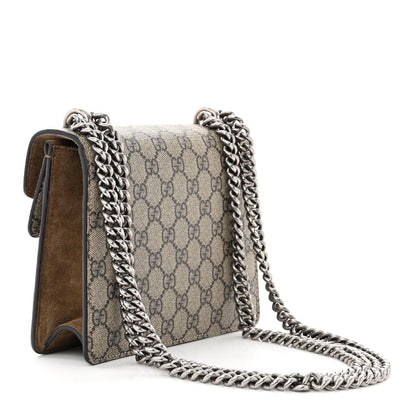 Gucci GG Supreme Monogram Mini Dionysus Shoulder Bag Taupe 3 of 11