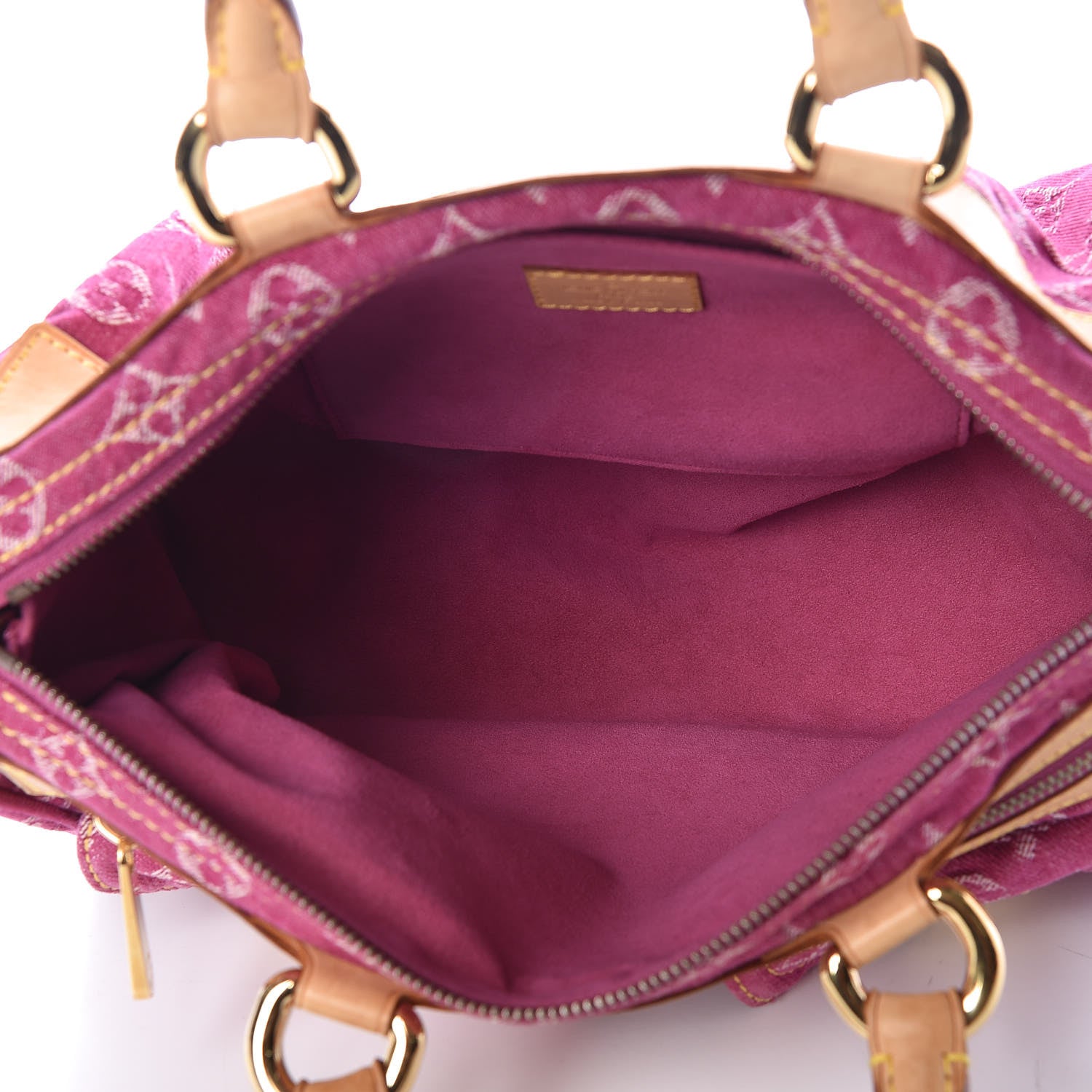 Louis Vuitton Monogram Denim Neo Speedy Fuchsia 5 of 15