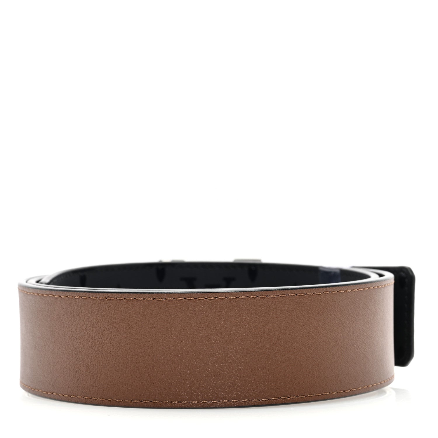 Louis Vuitton Monogram Illusion 40mm LV Initiales Reversible Belt 90 36 Black 4 of 8