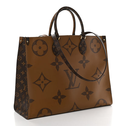 Louis Vuitton Reverse Monogram Giant Onthego GM 3 of 9