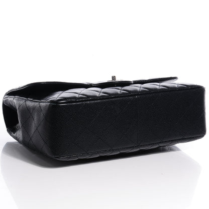 Chanel Caviar Jumbo Single Flap Black 4 of 9