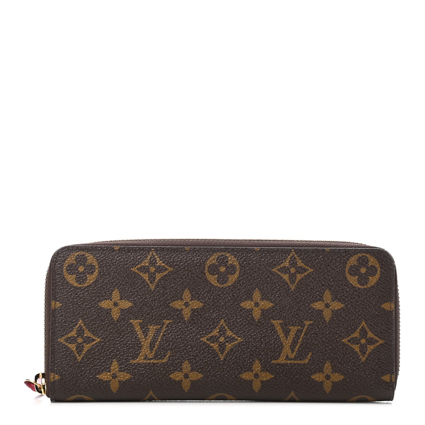 Monogram Clemence Wallet Fuchsia