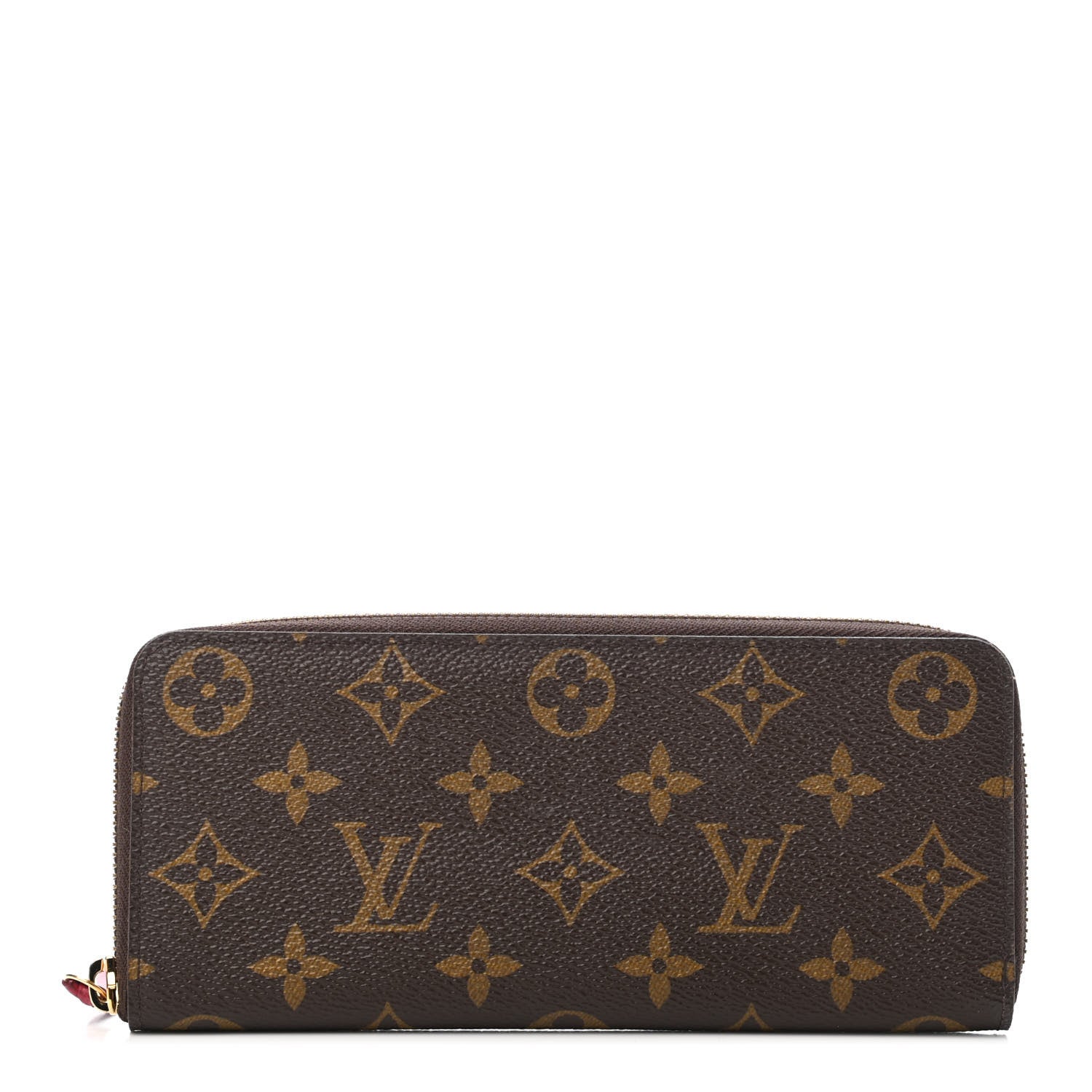 Louis Vuitton Monogram Clemence Wallet Fuchsia 1 of 4