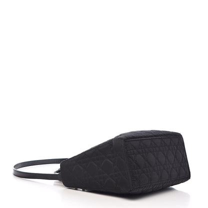 Christian Dior Nylon Cannage Medium Lady Dior Black 4 of 18