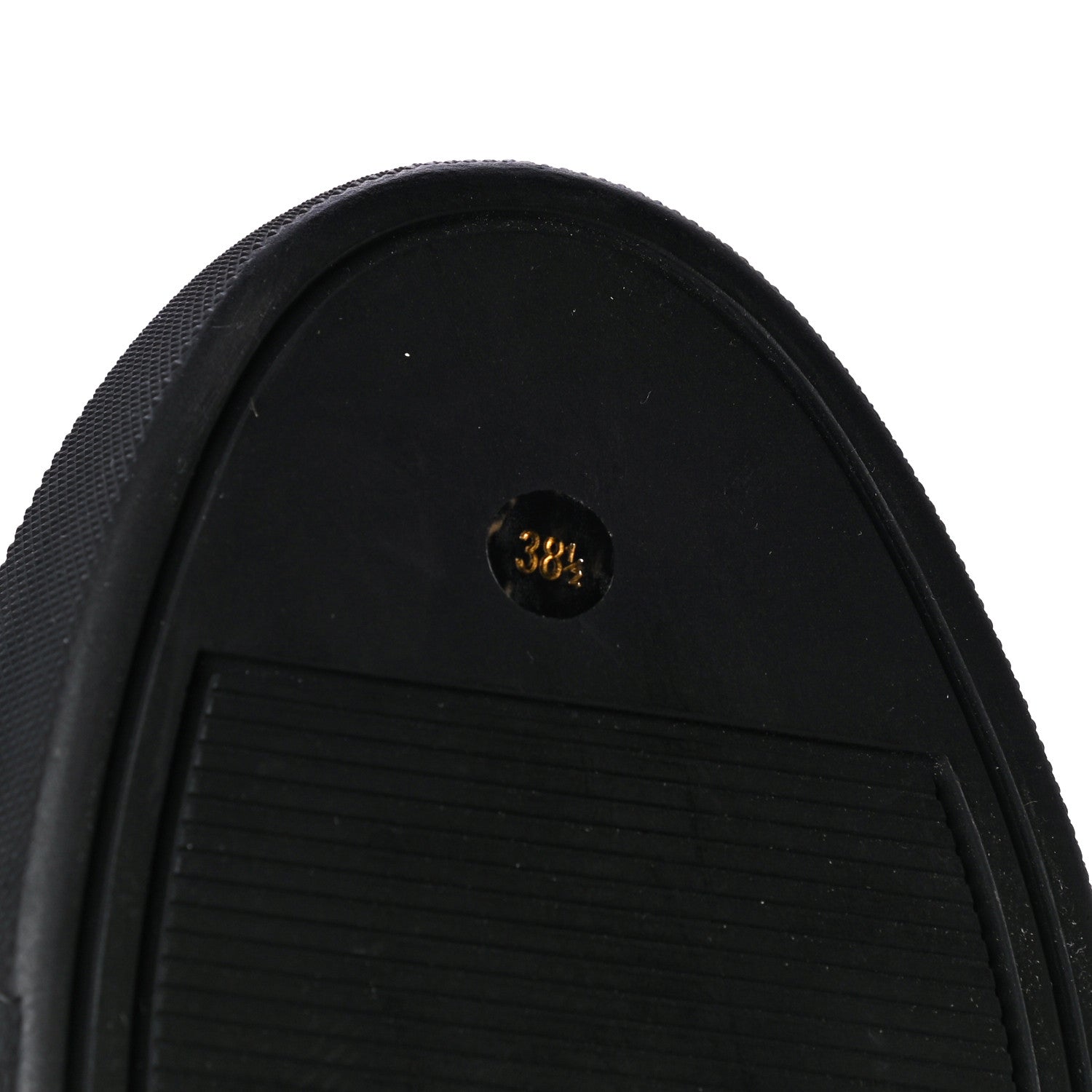 Chanel Patent Grained Goatskin Hollow Out Flower Sneakers 38.5 Black 10 of 10