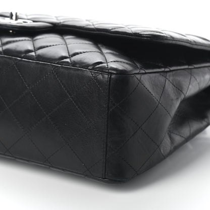 Chanel Lambskin Quilted Maxi Single Flap Black 9 of 9