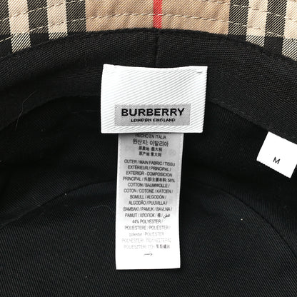 Burberry Technical Cotton Vintage Check Bucket Hat M Archive Beige 8 of 10