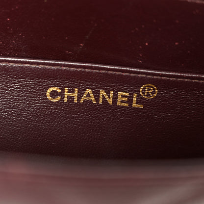 Chanel Caviar Quilted Briefcase Laptop Bag Burgundy 7 of 12