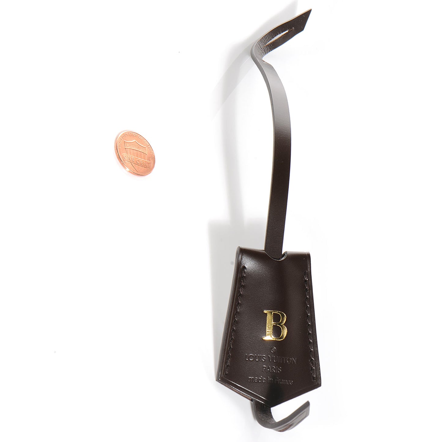 Leather Clochette Key Bell Holder Ebene