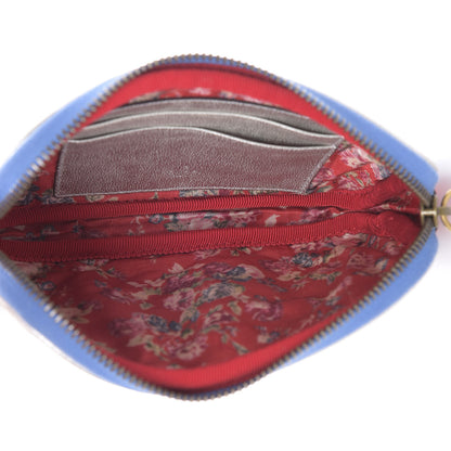 Gucci Laminated Nappa Trapuntata Zumi iPhone Case Rosso Marine Argento 5 of 8