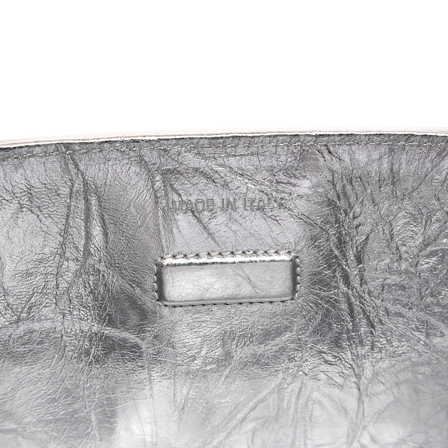 Christian Dior Metallic Calfskin Large Diorever Flap Silver 8 of 8