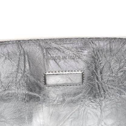 Christian Dior Metallic Calfskin Large Diorever Flap Silver 8 of 8