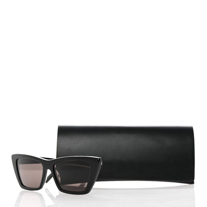 Saint Laurent Acetate Mica Cat Eye Sunglasses SL 276 Black 7 of 7