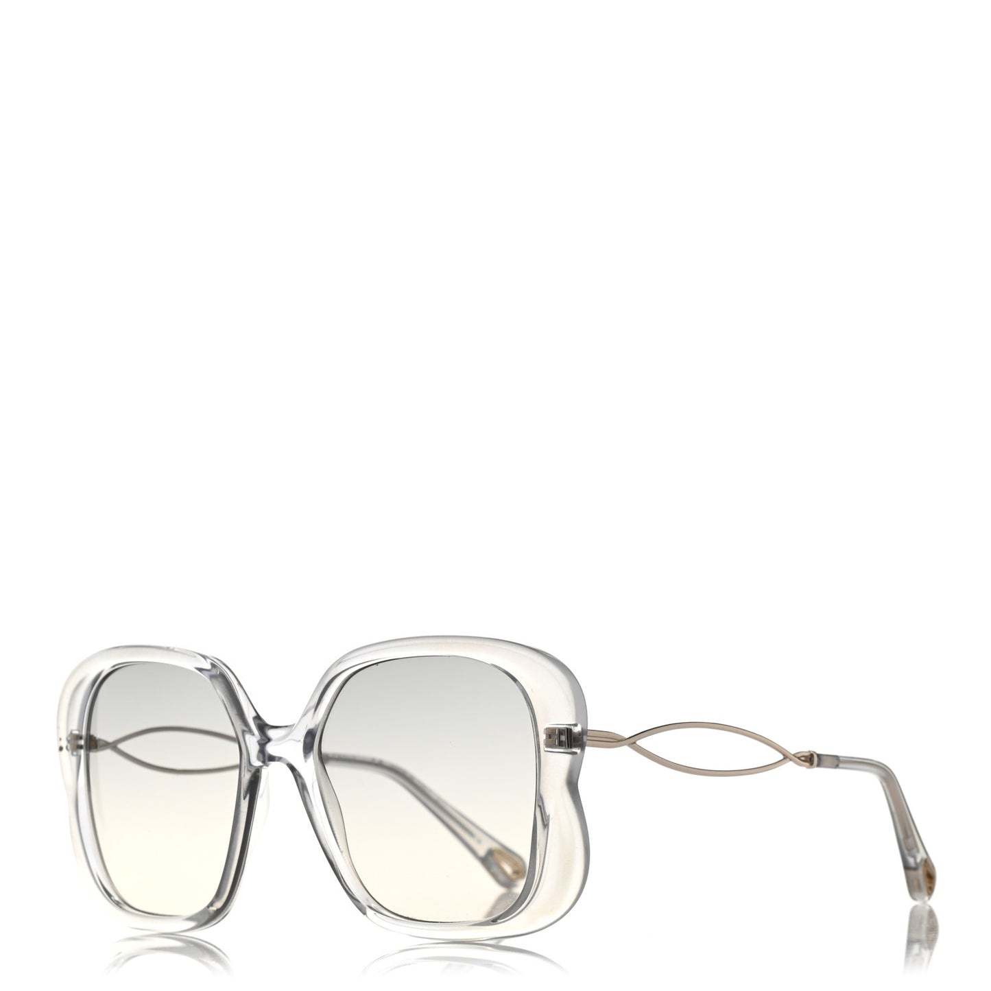 Oversized Square Sunglasses CE740S Grey