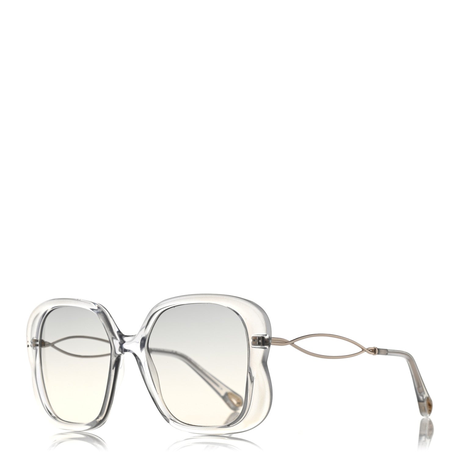 Chloe Oversized Square Sunglasses CE740S Grey 1 of 7