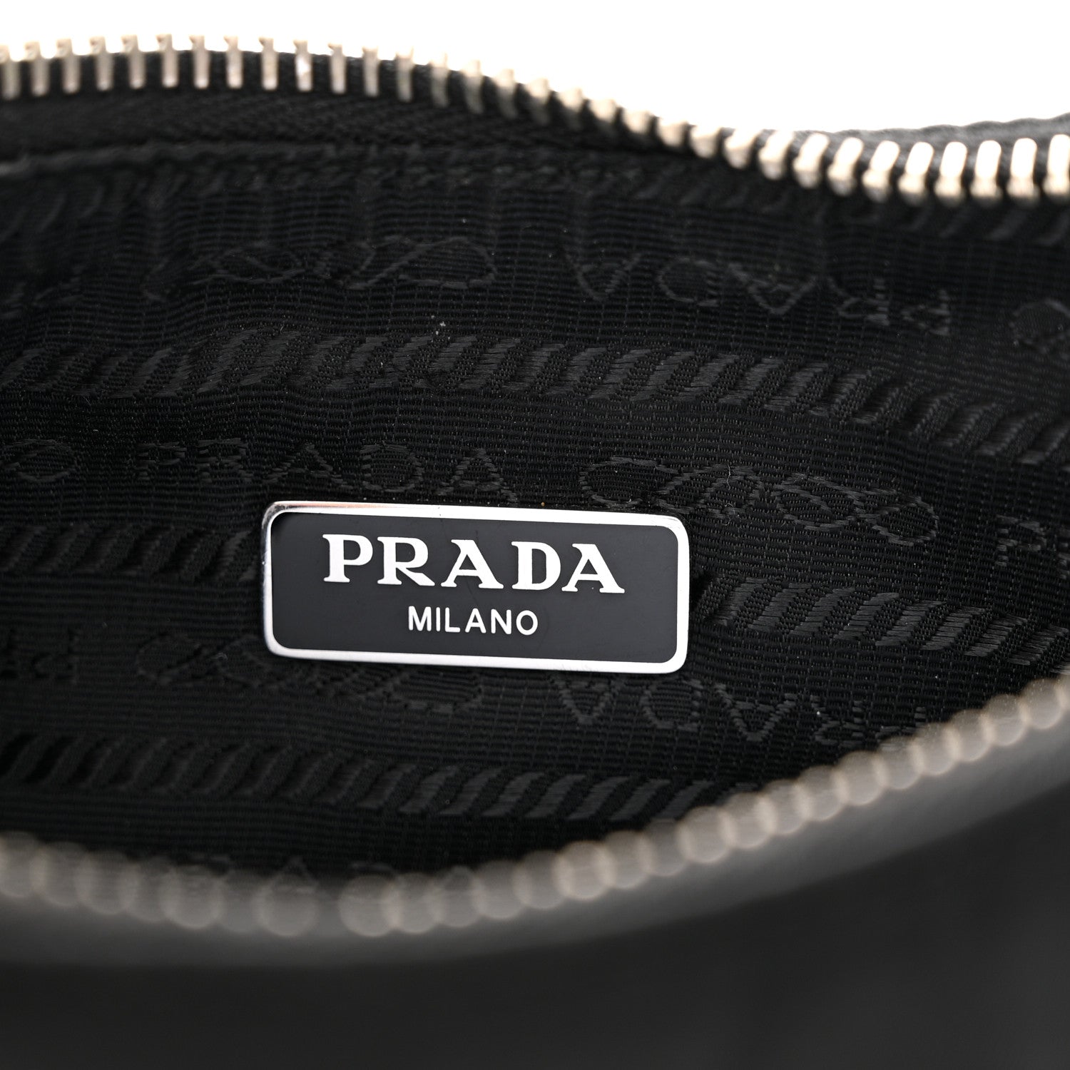 Prada Nylon Re-Edition 2005 Shoulder Bag Black 6 of 9