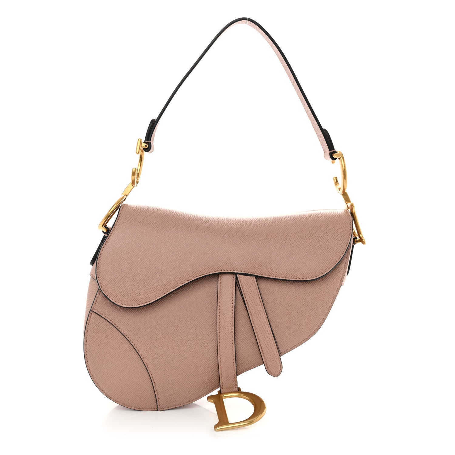 Christian Dior Grained Calfskin Saddle Bag Fard 1 of 9