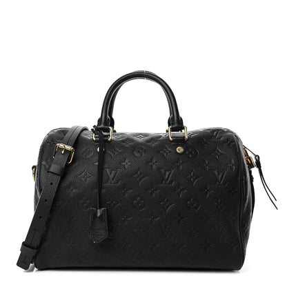 Louis Vuitton Empreinte Speedy Bandouliere 30 Black 1 of 4
