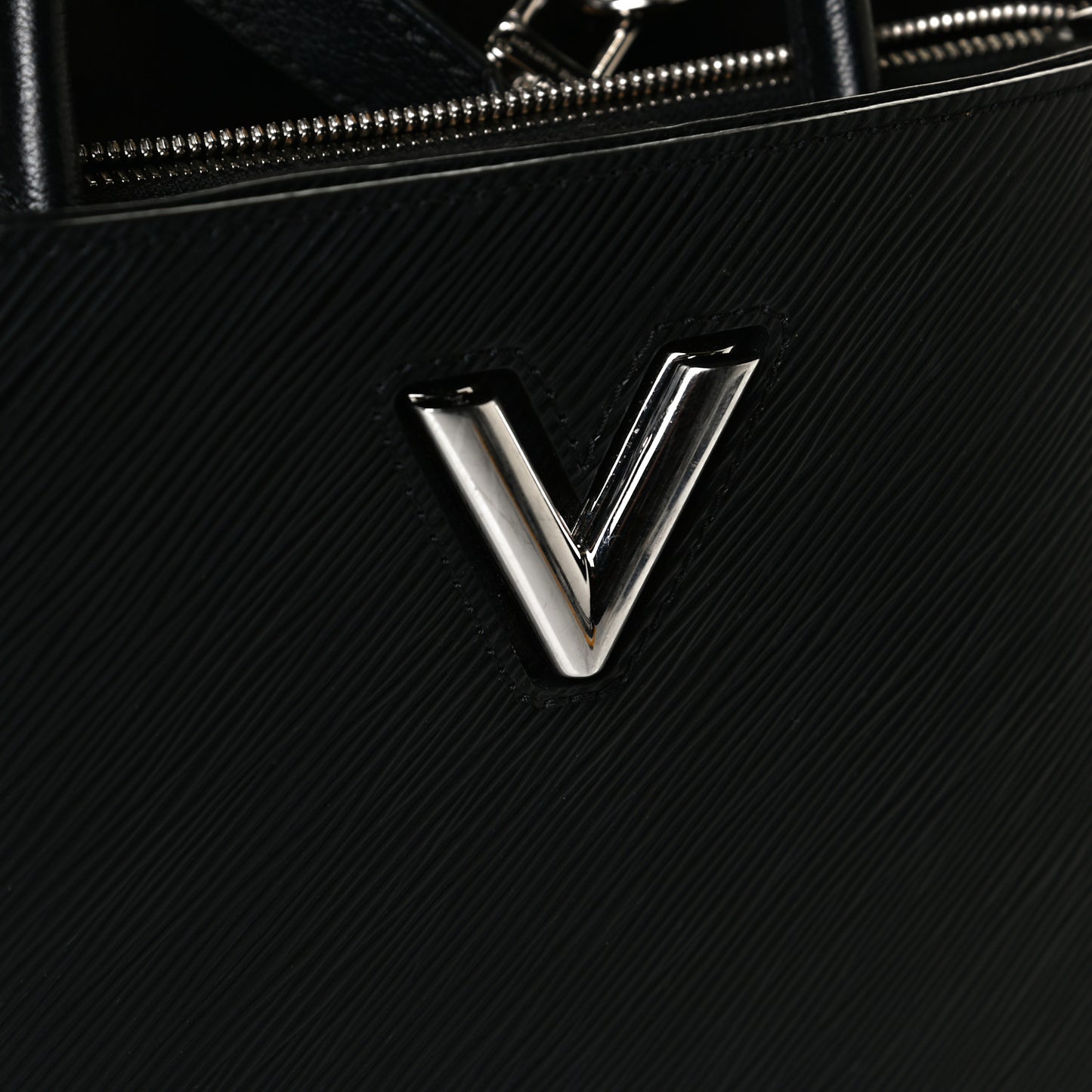 Epi Twist Tote Black
