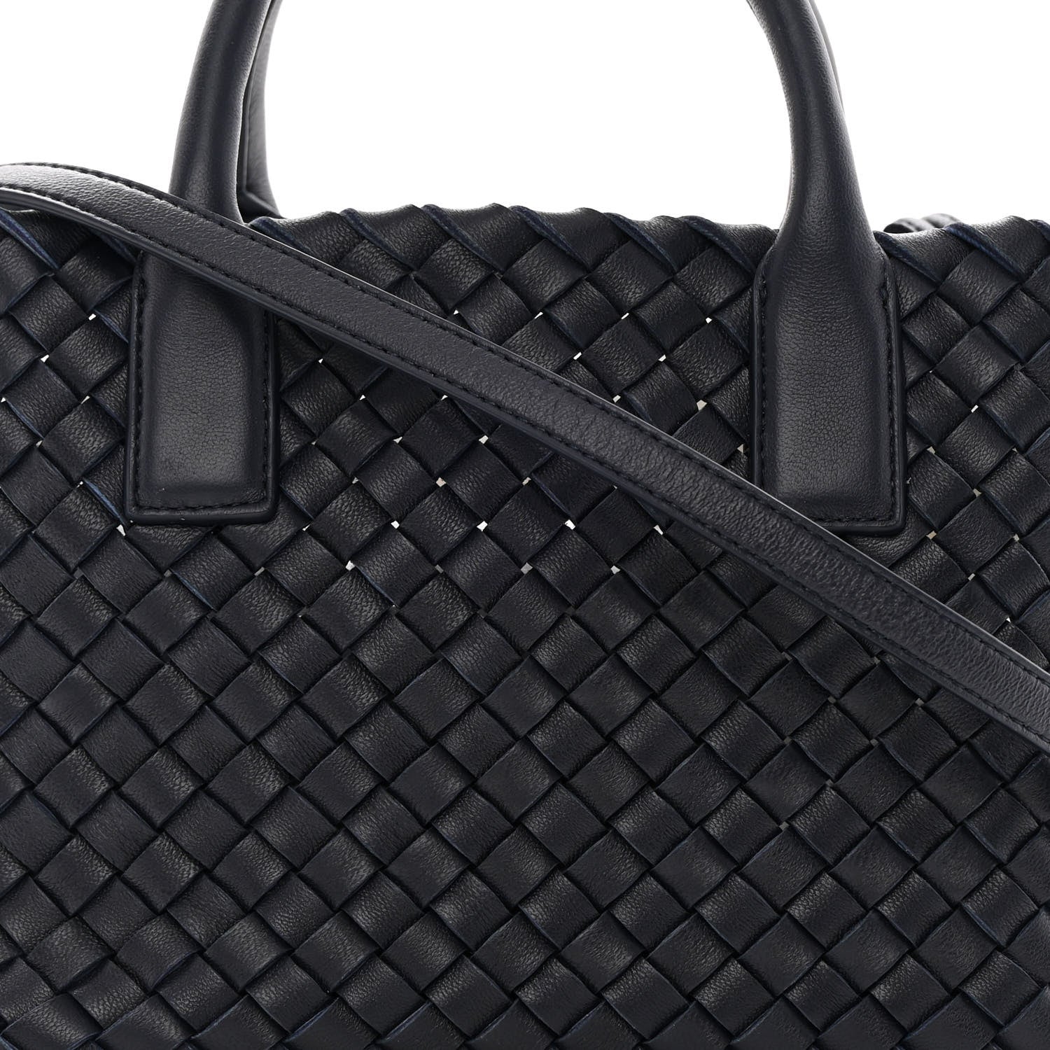 Bottega Veneta BOTTEGA VENETA Nappa Intrecciato Mini Cabat Black 13 of 13