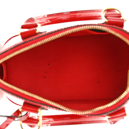 Louis Vuitton Vernis Alma BB Rouge Grenadine 5 of 12