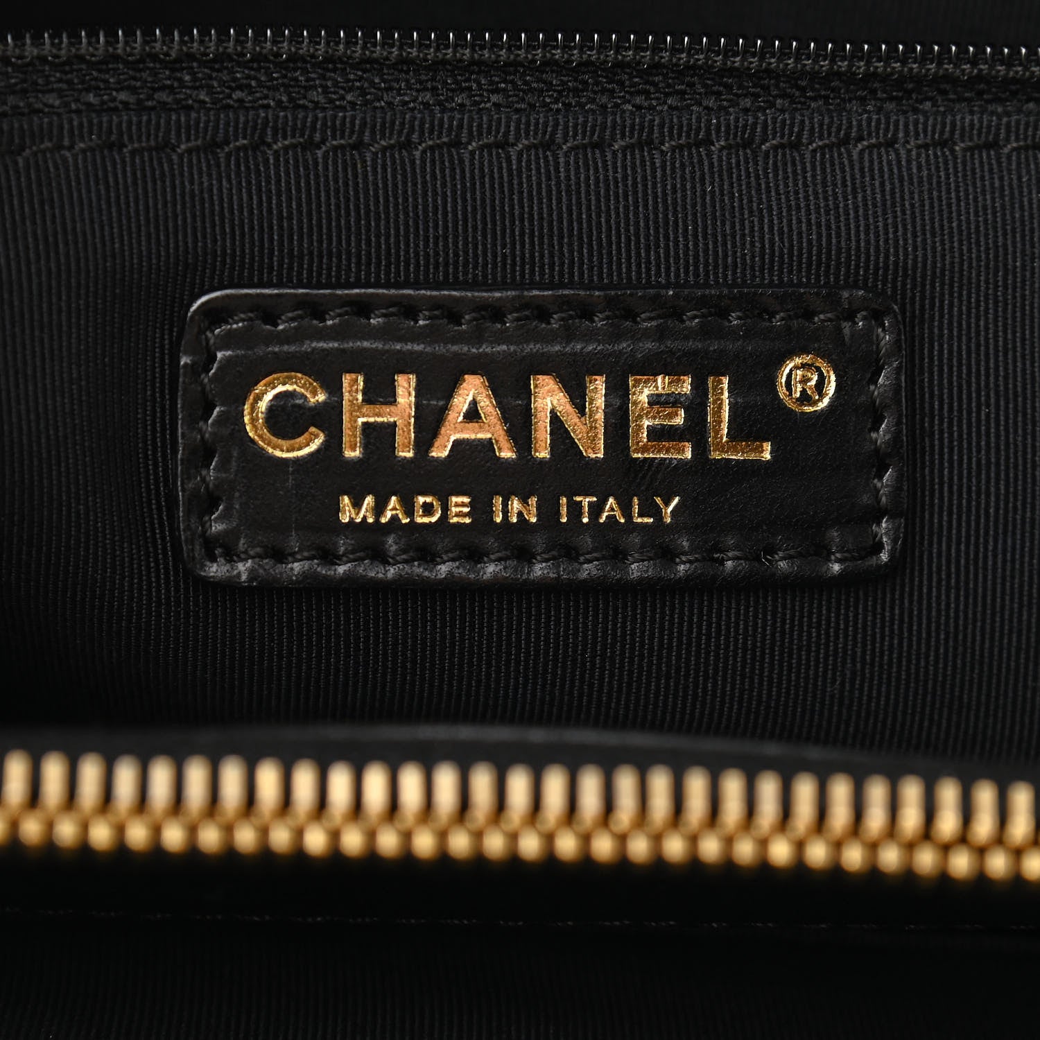 Chanel Caviar Quilted Grand Shopping Tote GST Black 6 of 10