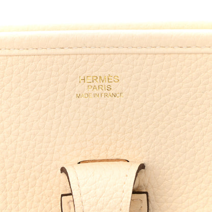 Hermes Taurillon Clemence Evelyne III PM Nata 5 of 10