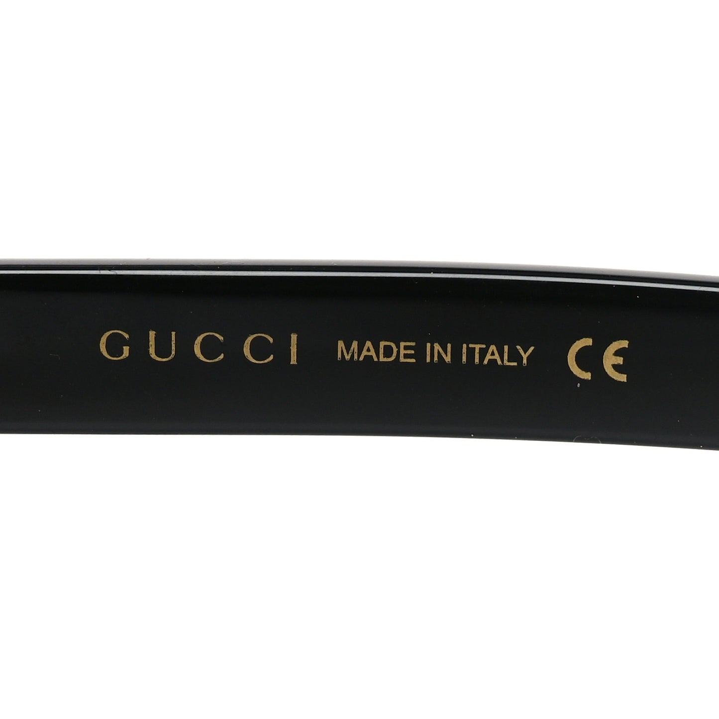 Acetate Rectangle Sunglasses GG1166S Black Beige