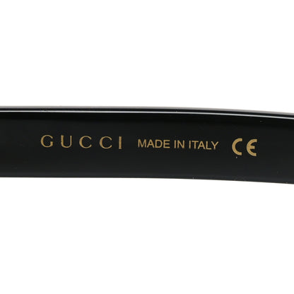 Gucci Acetate Rectangle Sunglasses GG1166S Black Beige 5 of 7