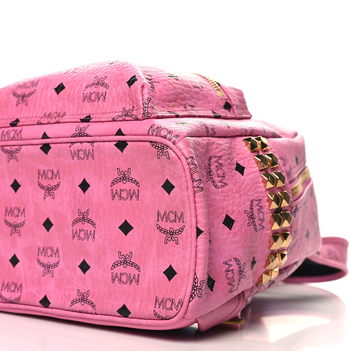 Visetos Small Side Stud Stark Backpack Pink