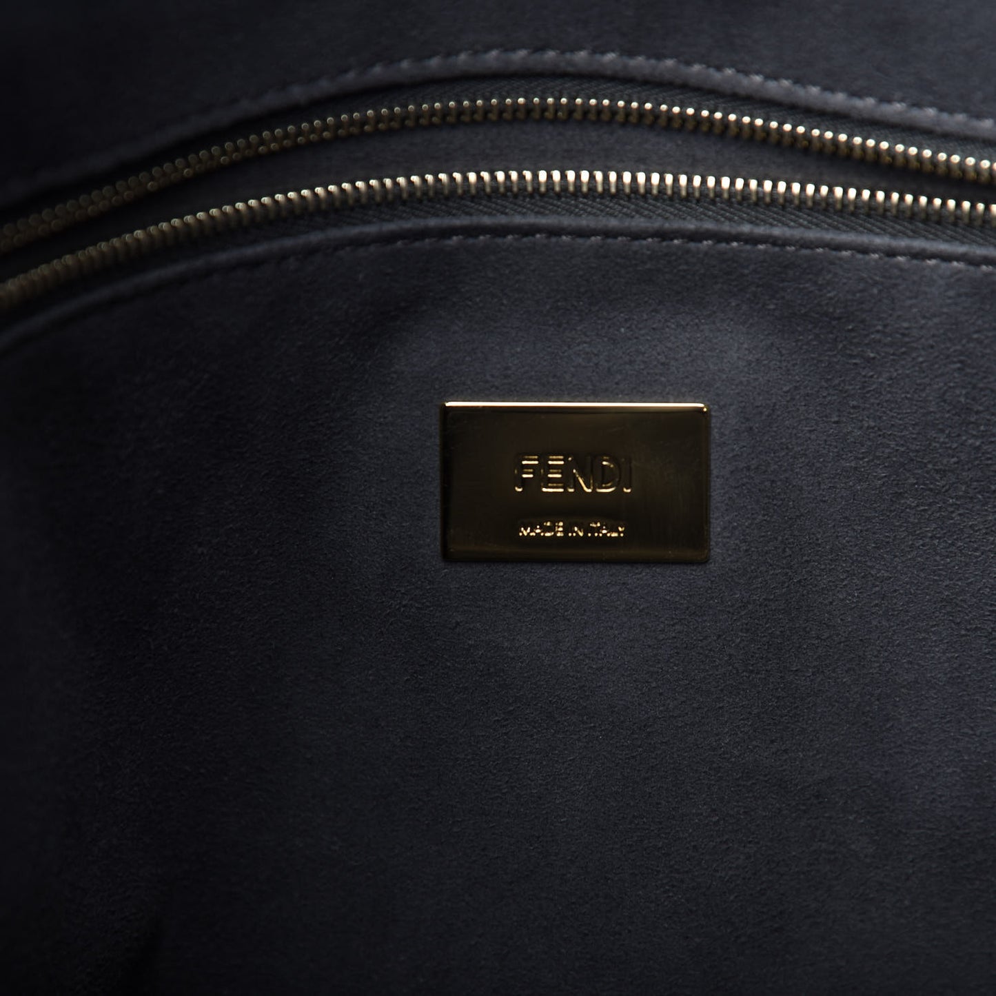 Nappa FF 1974 Embossed Medium FF Tote Black