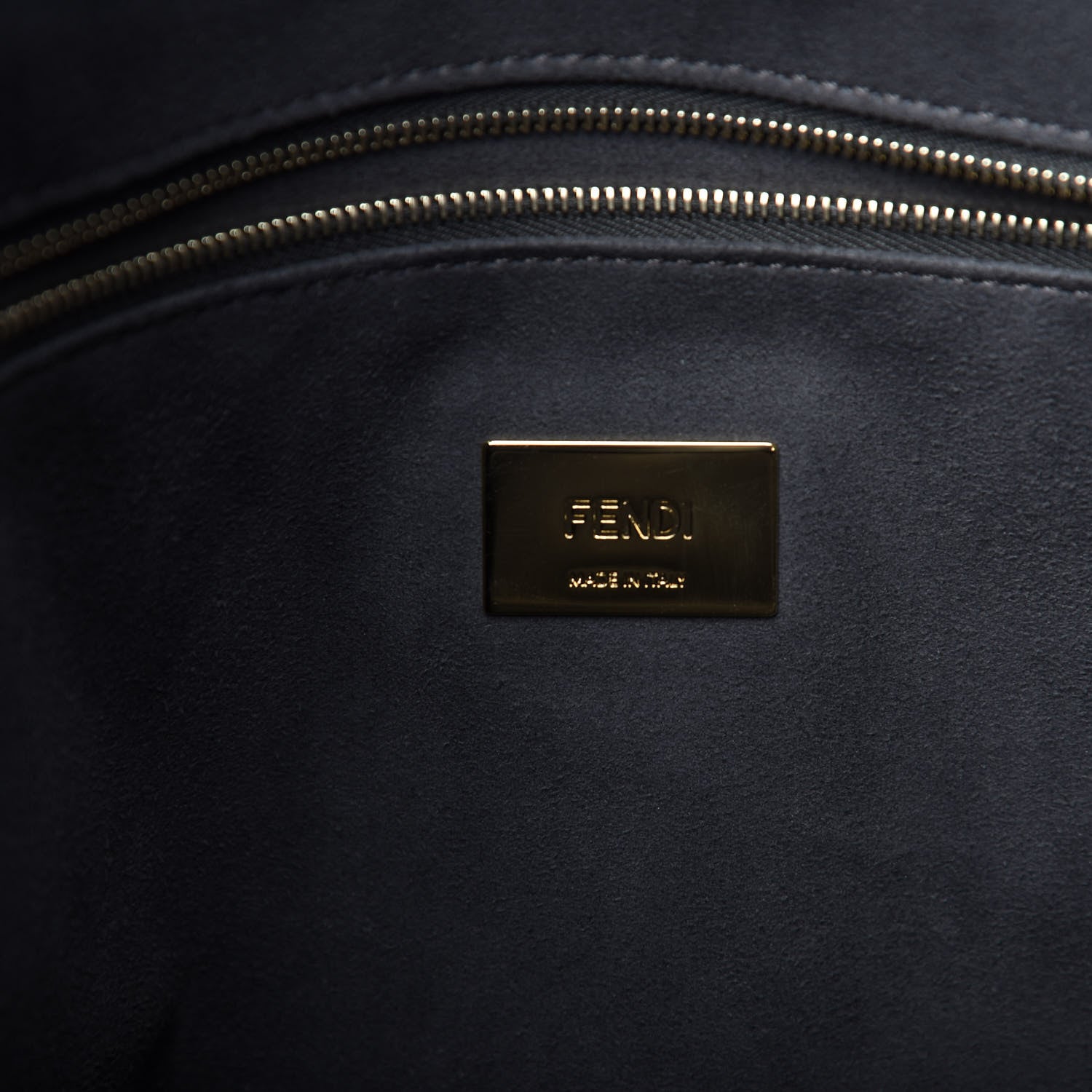 Fendi Nappa FF 1974 Embossed Medium FF Tote Black 8 of 10