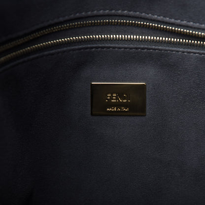 Fendi Nappa FF 1974 Embossed Medium FF Tote Black 8 of 10