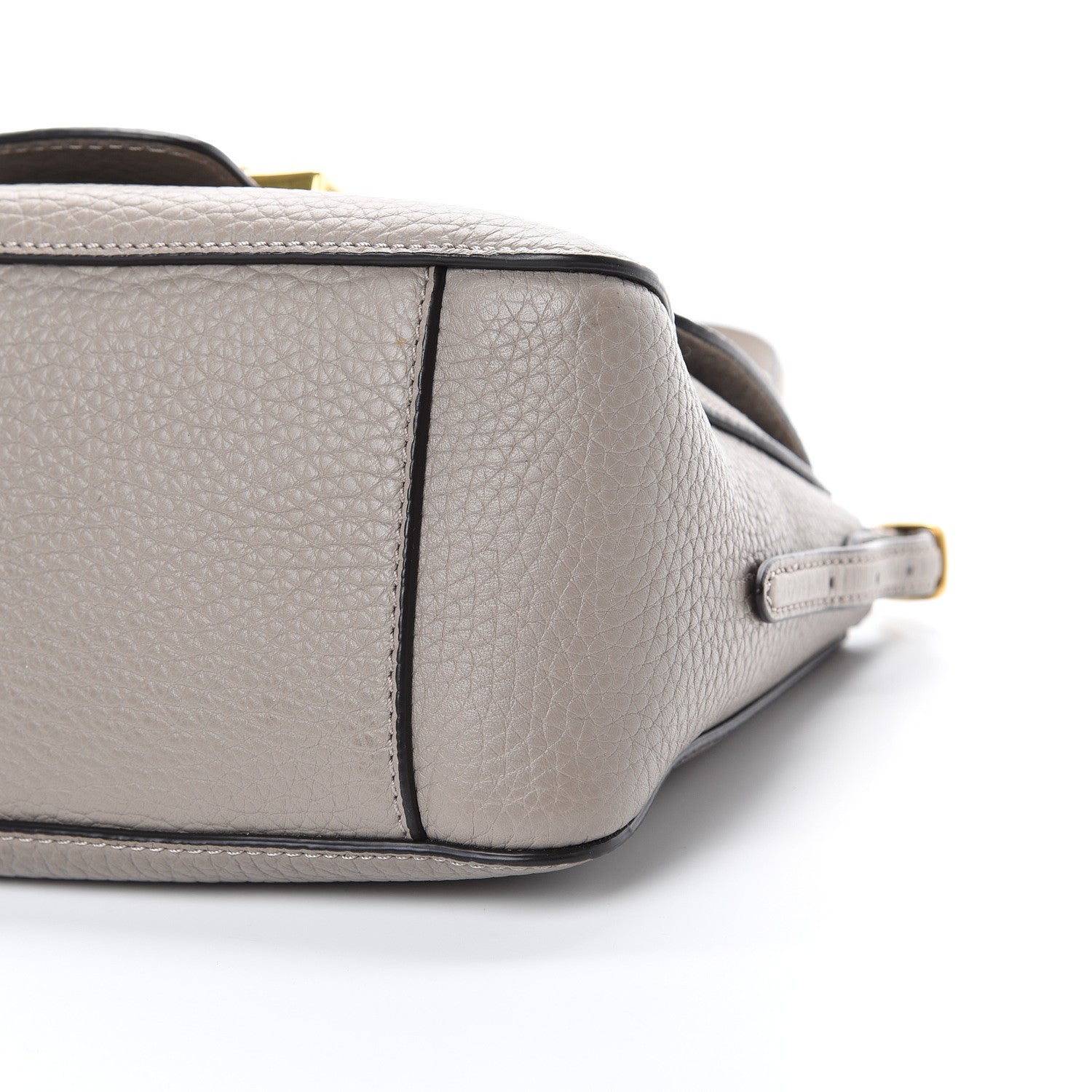 Mulberry Heavy Grain Calfskin Mini Keeley Solid Grey 10 of 10