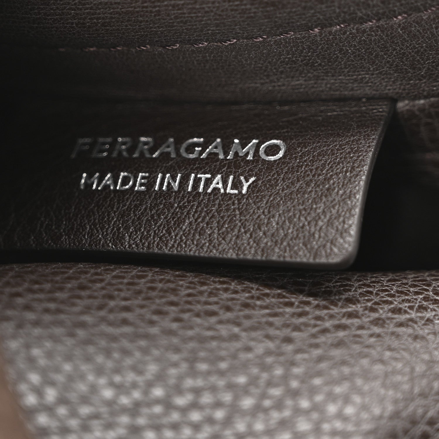 Salvatore Ferragamo Calfskin Suede Medium Archivo Gancio Hobo Testa di Moro 7 of 11
