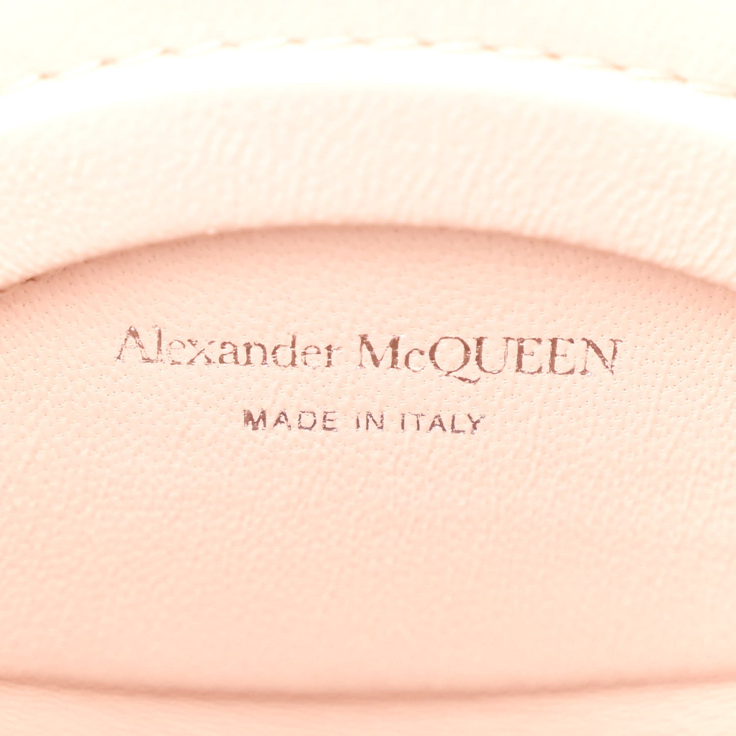 Calfskin Mini Curve Bucket Bag Tan