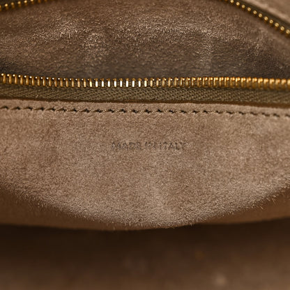 Celine Soft Grained Calfskin Small Sangle Bucket Bag Taupe 7 of 12
