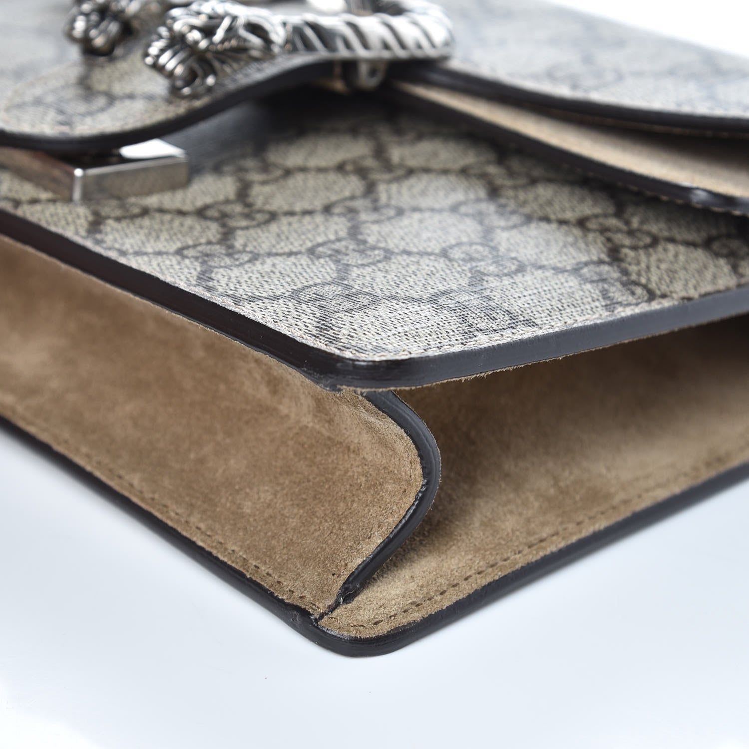Gucci GG Supreme Monogram Mini Dionysus Shoulder Bag Taupe 11 of 11
