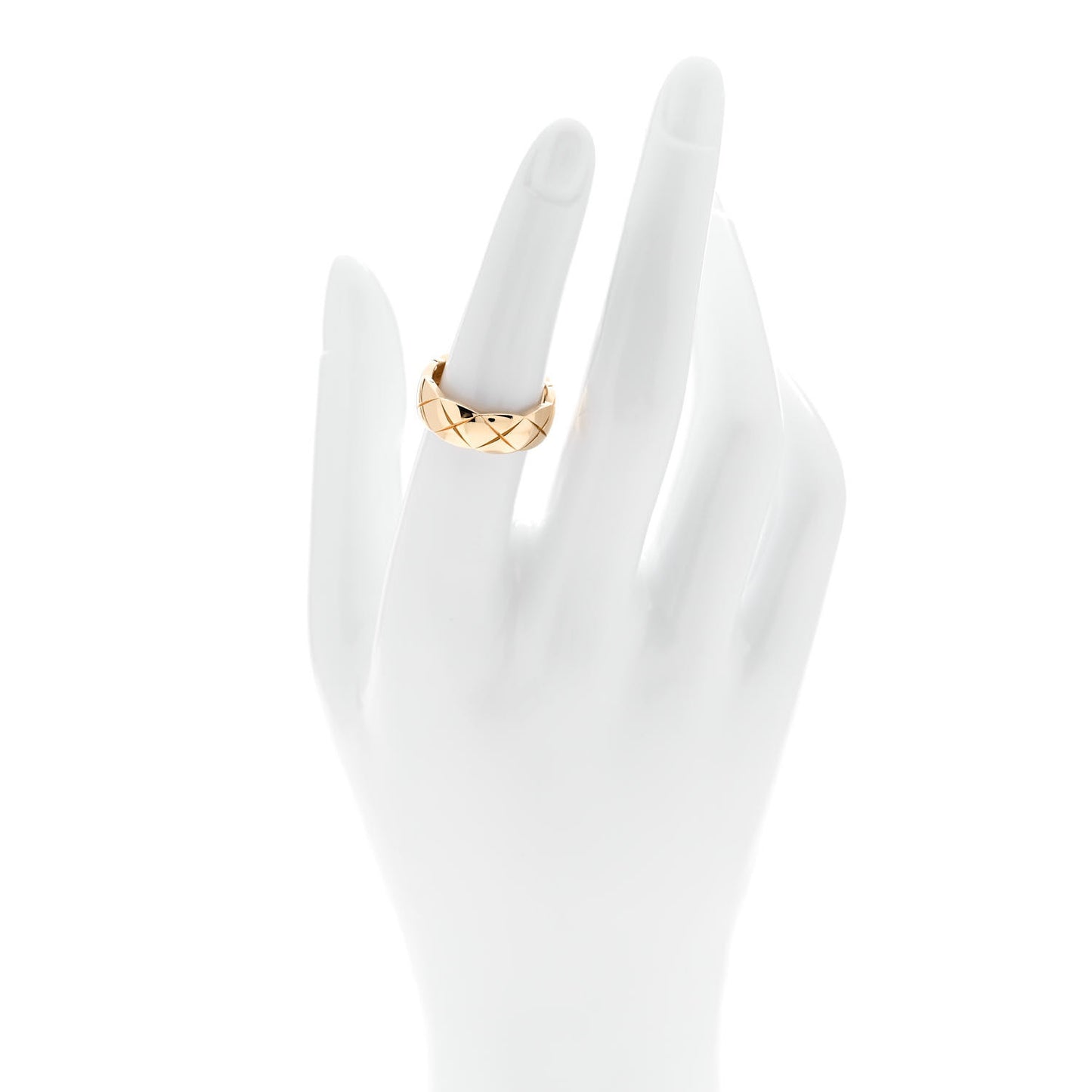 18K Yellow Gold Small Coco Crush Ring 53 6.5