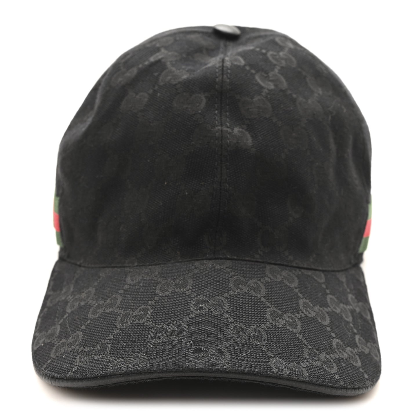 Monogram Web Baseball Hat XL Black